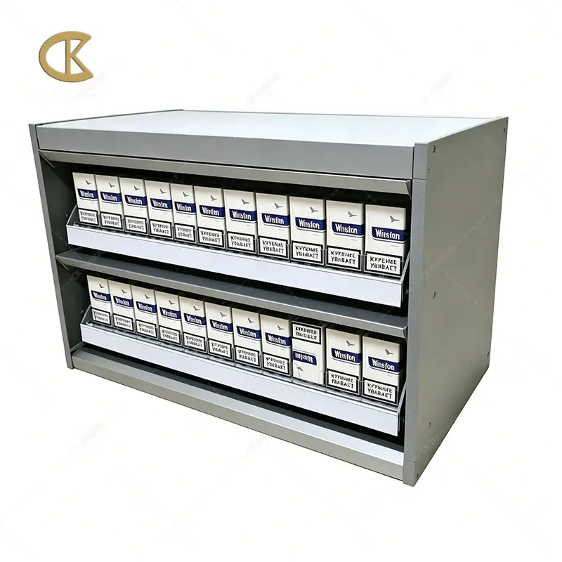 Commercial Locking Cigarette Display Merchandiser